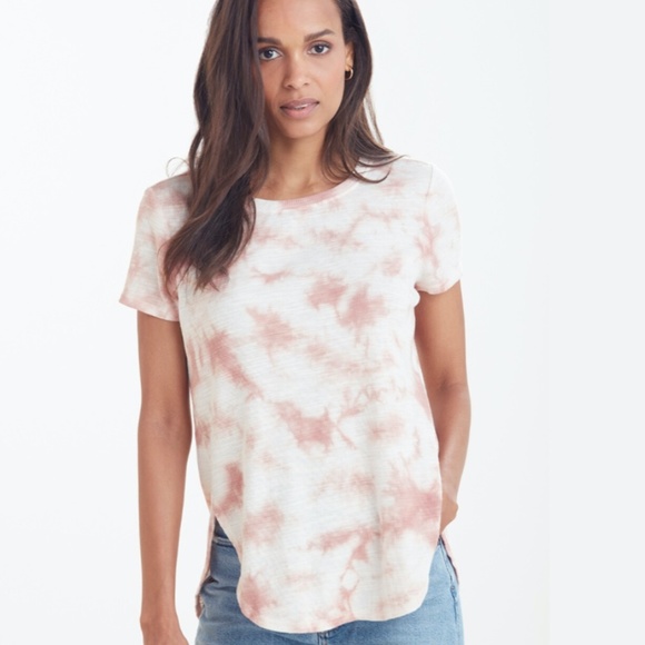 Z-Supply Tee, Tove Cloud Slub Rib Tunic Tee, size small - Picture 1 of 7